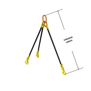 CHAIN SLING G80 TOS 9/32"X2' S326