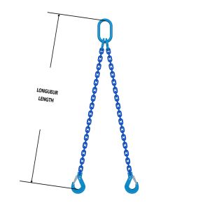 CHAIN SLING G100 DOS 1/2"X3'