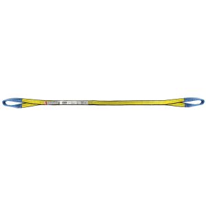 YELLOW POLYESTER SLING T4 2PL 1"X2' BLUE EYES