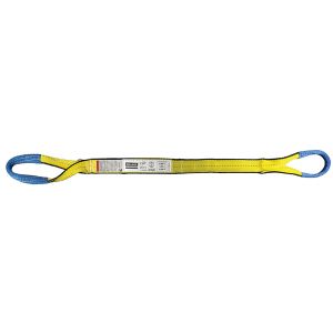 YELLOW POLYESTER SLING T4 2PL 4"X16' BLUE EYES(NL)