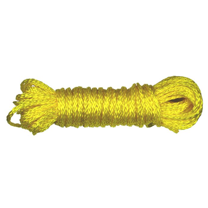 Ben-Mor Twisted Polypropylene Rope 3 Strand 3/16x50' Yellow